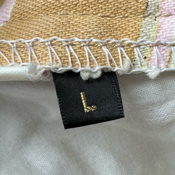 ROBERTO CAVALLI pink, apple green, tan, blk and cream vintage jeans, size L - Picture 12 of 12